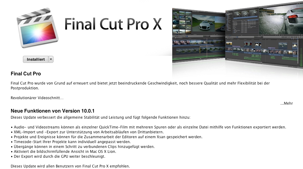 Final Cut Pro 7 For Mac Free Download