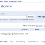 Google schaltet Goo.gl URL Shortener Webseite auf