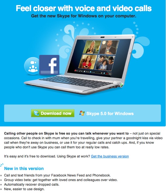 Skype for Windows