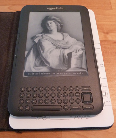 Amazon Kindle 3 and Kindle 2