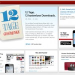 12 Tage – 12 kostenlose Downloads ab 26.12. in iTunes (Update)