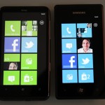 HTC HD7 gegen Samsung Omnia 7 – Gross gegen scharf