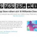 Countdown zum 10milliardsten App Download läuft