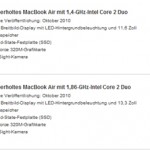 Aktuelle MacBookAir erstmals im Apple Refurbished Store