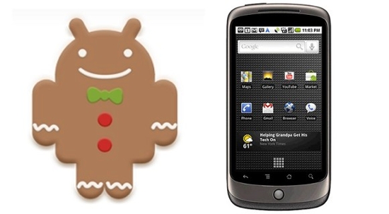 Android 2.3 on Google Nexus One