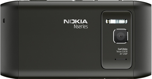 Nokia N8 camera back view