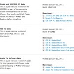 Apple veröffentlicht iOS 4.3 Beta für Entwickler