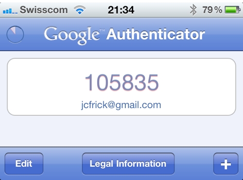 Google 2 Step Verification