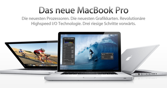 Apple MacBook Pro with AMD and Thunderbold