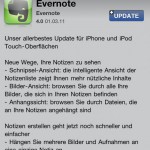 Grosses Update: Evernote 4 für iPhone erschienen