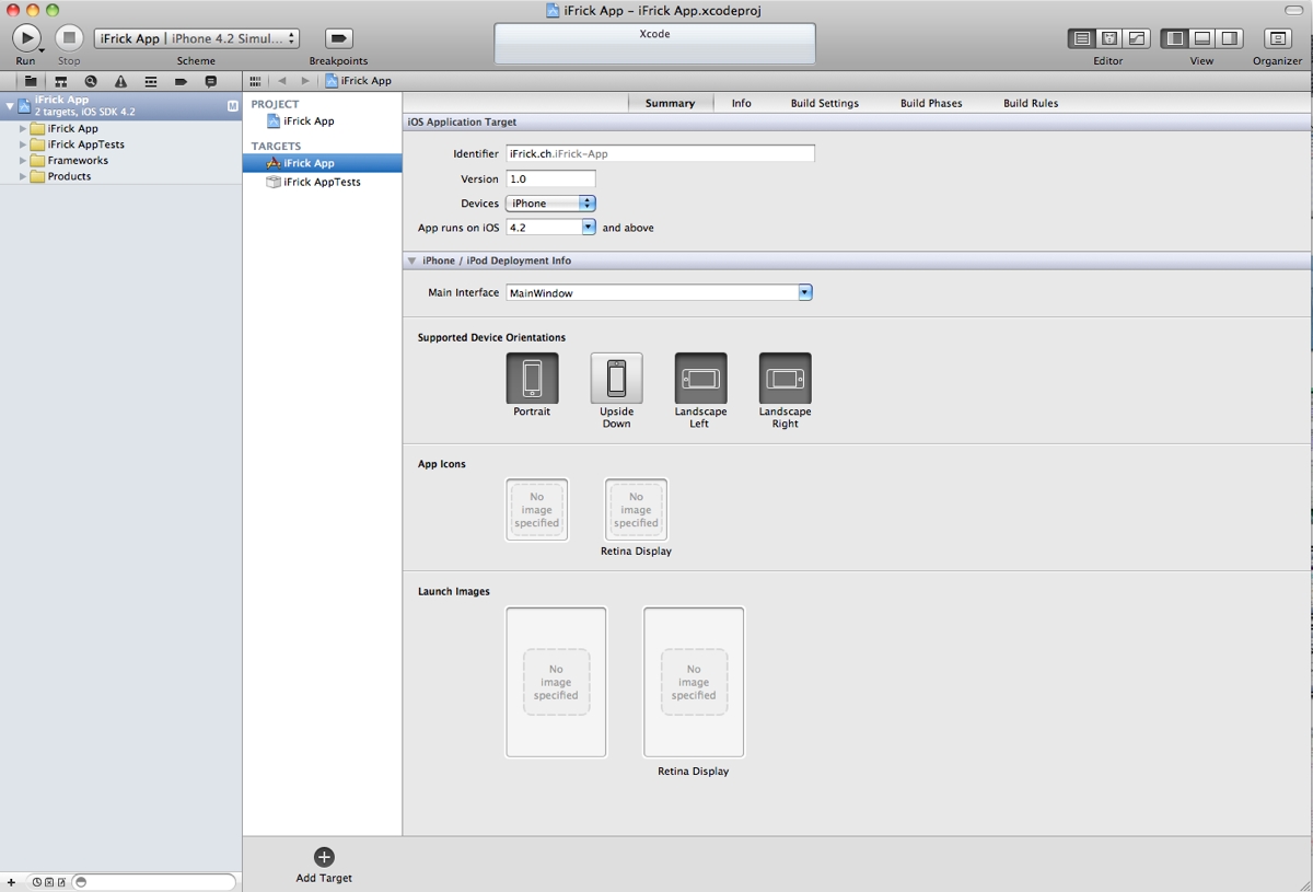Xcode 4 Mac iPhone iPad SDK