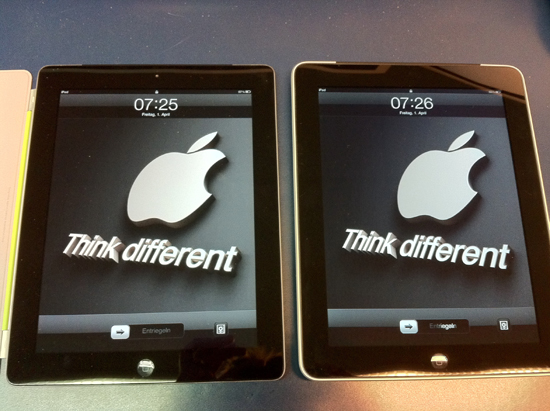 Apple iPad 2 and iPad 1