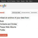 Google Takeout: Alle eure Google herunterladen