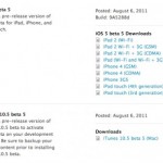 Apple veröffentlicht iOS 5 Beta 5 – iCloud Migration für MobileMe nun möglich