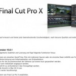 Final Cut Pro X: Erstes grosses Update bringt XML Support & Trial Version