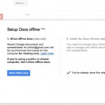 Google Docs nun auch mit Offline Support