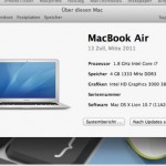 Test MacBook Air Mid 2011: Ein Quantensprung