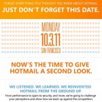 Einladung zu Microsoft Event: Zweite Chance für Hotmail