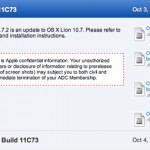 Apple gibt OS X 10.7.2 Gold Master für Entwickler frei