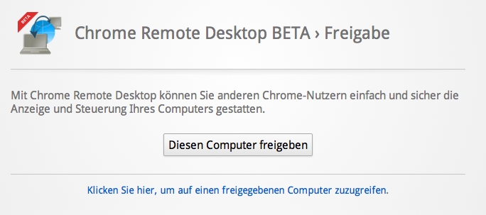 Chrome Remote Desktop Fernwartung Mit Google Chrome Ifrick Ch