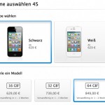 iPhone 4S: Vorbestellung in D,F und GB nun möglich