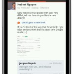 Google+: Update für Android App – Mehr Ice Cream Sandwich Feeling