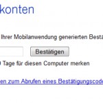 Erinnerung: Nutzt das Google 2 Step Verification Login