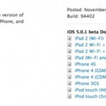 iOS 5.01 für Entwickler: Bessere Batterieleistung & Multitouch Gesten für iPad 1