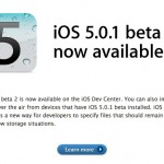 Apple veröffentlicht Beta 2 von iOS 5.01