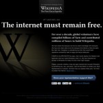 Aus Protest: Wikipedia.org bleibt am 18. Januar schwarz
