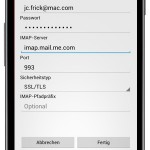 iCloud: Mail Konto von jedem IMAP Client aus einbinden