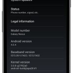 Android 4.0.4 Ice Cream Sandwich aufgetaucht