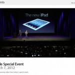 Apple Keynote zum neuen iPad als Video verfügbar