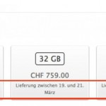 Lieferzeit des neuen iPad steigt an