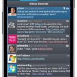 Plume Twitter Client neu in Ice Cream Sandwich Optik