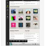 Spotify für iPad erschienen