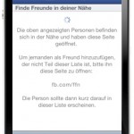 Facebook: Neues Feature findet Freunde in eurer Nähe