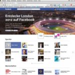 Facebook schaltet Olympia Informationsseite auf