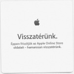 Apple Store ist Offline und zeigt mehrsprachiger Banner