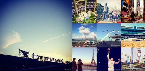 Instagram Top Places 2012