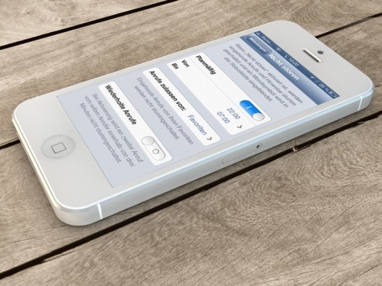 Nicht stören iOS 6 iPhone 5