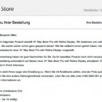 Apple aktualisiert Bestellungen der neuen MacBook Pro