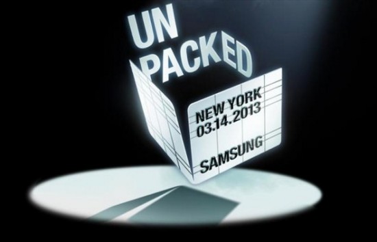 Samsung Galaxy S4 Unpacked Event