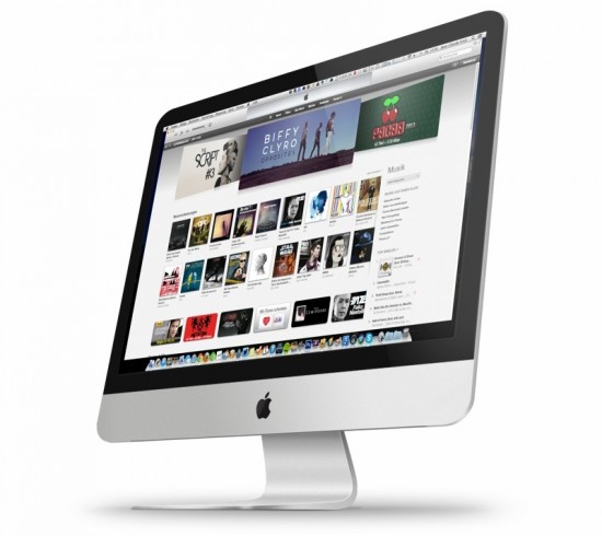 iTunes on iMac 2012