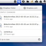 Dropbox testet neues Menü – Download Link