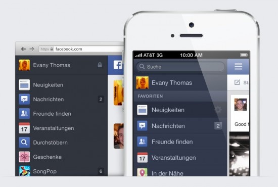 Facebook Newsfeed Mobile