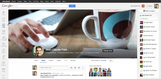 GooglePlus Header Info