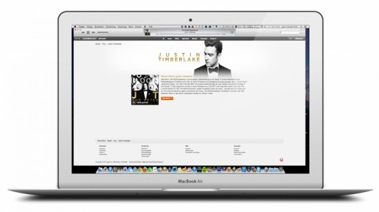 Justin Timberlake iTunes Streaming