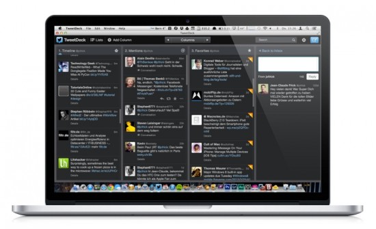 TweetDeck on MBP Retina