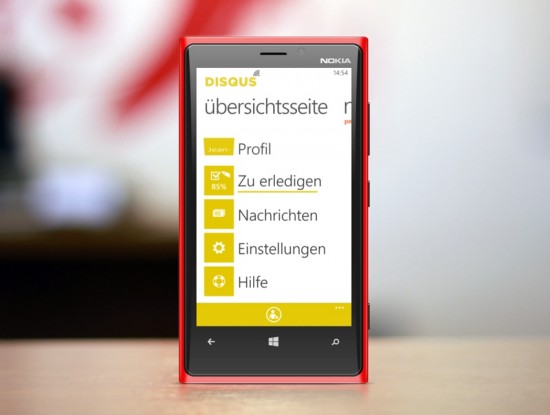 Disqus for WP8